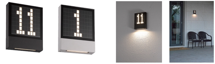 Светильник для световой индикации номеров зданий и декоративной подсветки SIGN