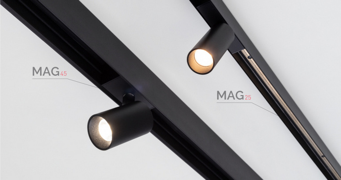 Магнитные трековые системы освещения - светильники MAG-SPOT