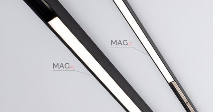 Магнитные трековые системы освещения - светильники MAG-FLAT