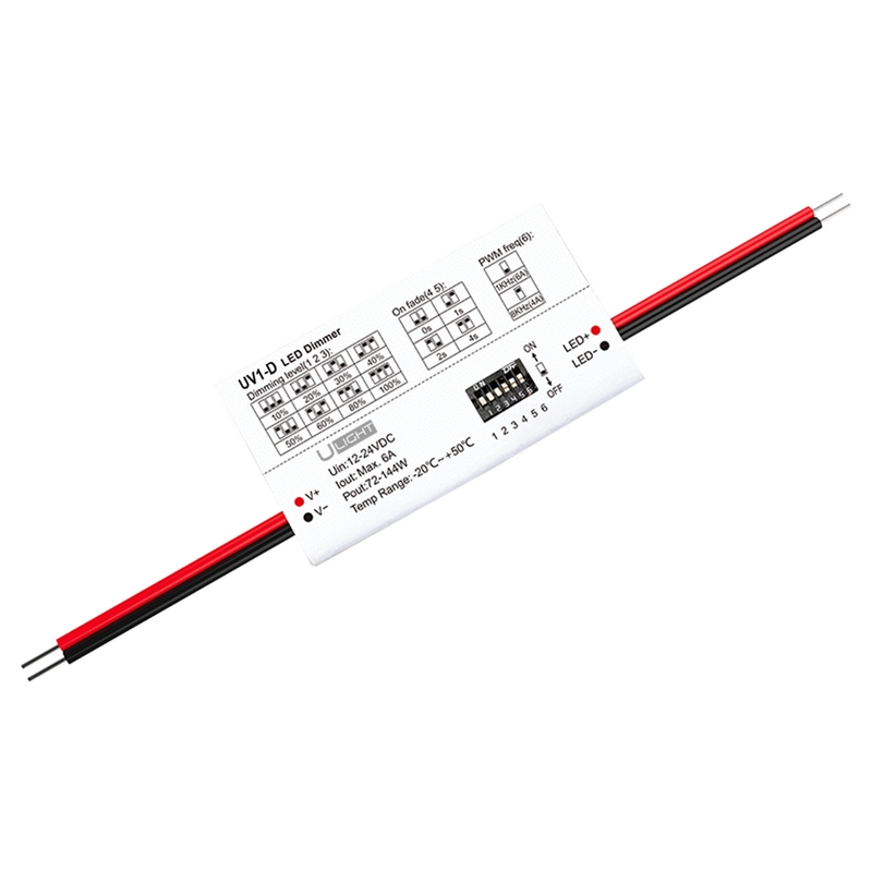 Usmart UV1-D - 1-канальный светодиодный диммер постоянного напряжения