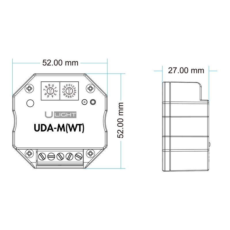 USMART UDA-M(WT) Конвертер WiFi и RF в сигнал DALI