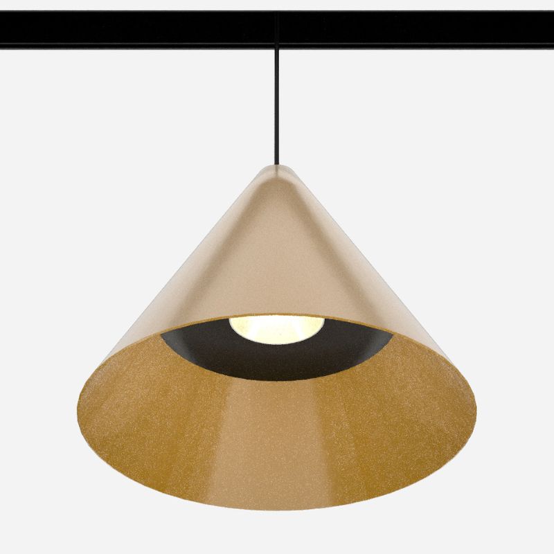 DALI c��������� �������� ��������� ULIGHT Bell 150 intrack 12W 4000� gold black