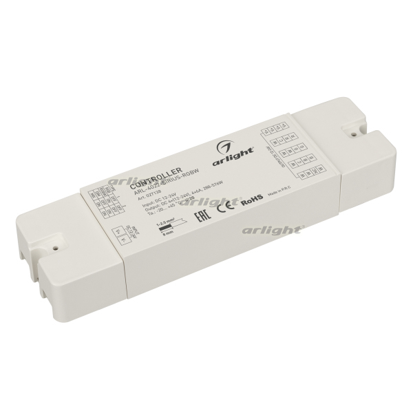 Контроллер ARL-4022-SIRIUS-RGBW (12-24V, 4x6A, RF) (Arlight, IP20 Пластик, 2 года)