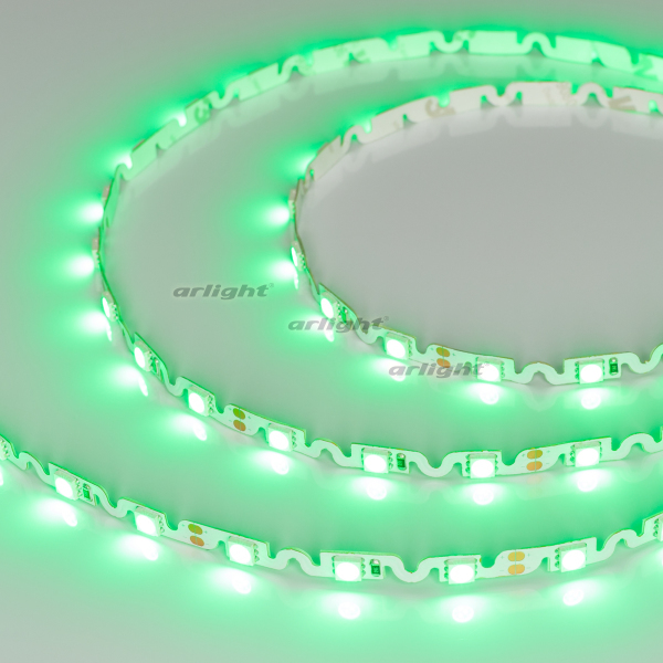 Лента RZ 2-5000 12V Green 2x (5060, 240 LED, Wave) (Arlight, 11.5 Вт/м, IP20)