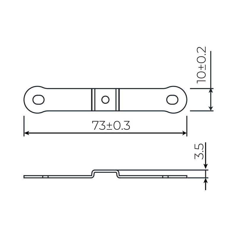 Ustrip FW4839-FM - Комплект плоских монтажных