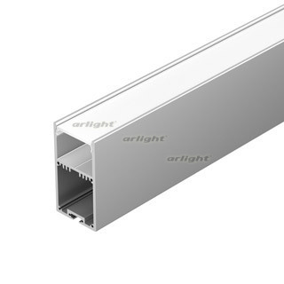 Профиль с экраном SL-LINE-3667-2500 ANOD+OPAL (Arlight, Алюминий)