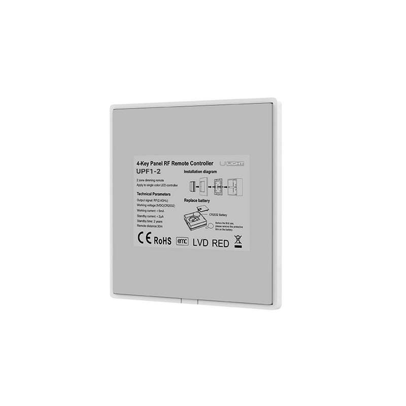 USMART UPF1-2 Накладная кнопочная панель RF 2.4 ГГц