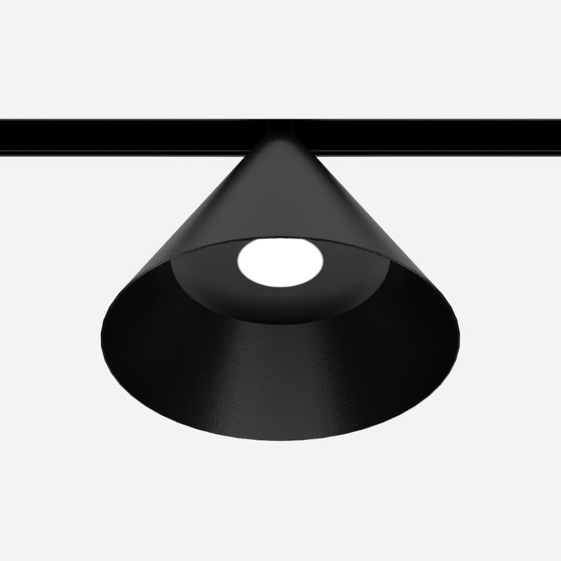 DALI cветильник трековый ULIGHT Bell 150 intrack 12W 3000К black satin