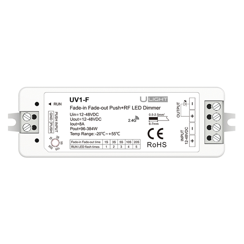 Usmart UV1-F - Диммер управления одноцветной светодиодной лентой по ШИМ
