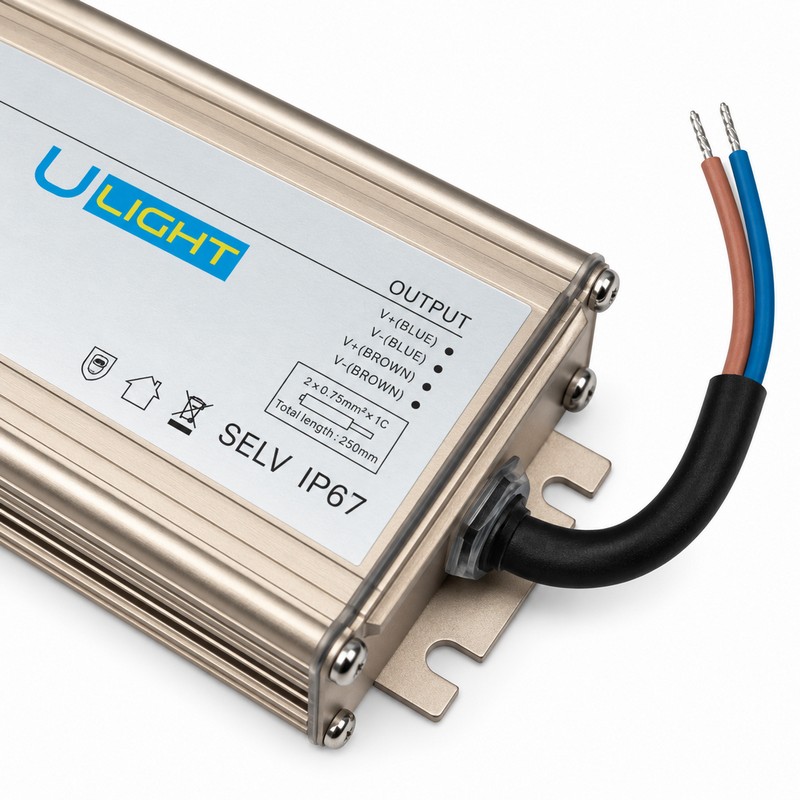 Upower UMZ-120W-24V - Влагозащищенный блок питания IP67 24В 120Вт
