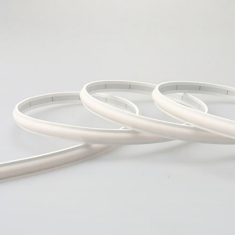 Светодиодная лента в матовом силиконе Ustrip LED120-UDL-W40-24V-10W-8mm-IP65