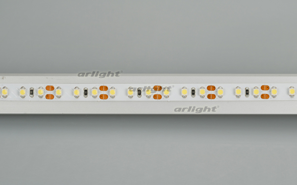 Лента RT2-3528-120-12V Warm White (600 LED) (NormaLED, 9.6 Вт/м, IP20)
