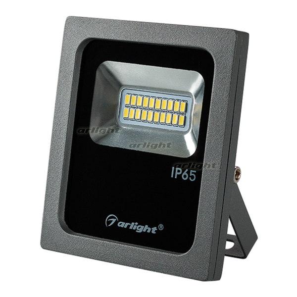 Светодиодный прожектор AR-FLG-FLAT-10W-220V Day (Arlight, Закрытый)