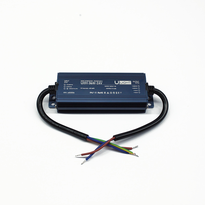 Upower UXM-36W-24V - Герметичный блок питания IP67 24В 36Вт