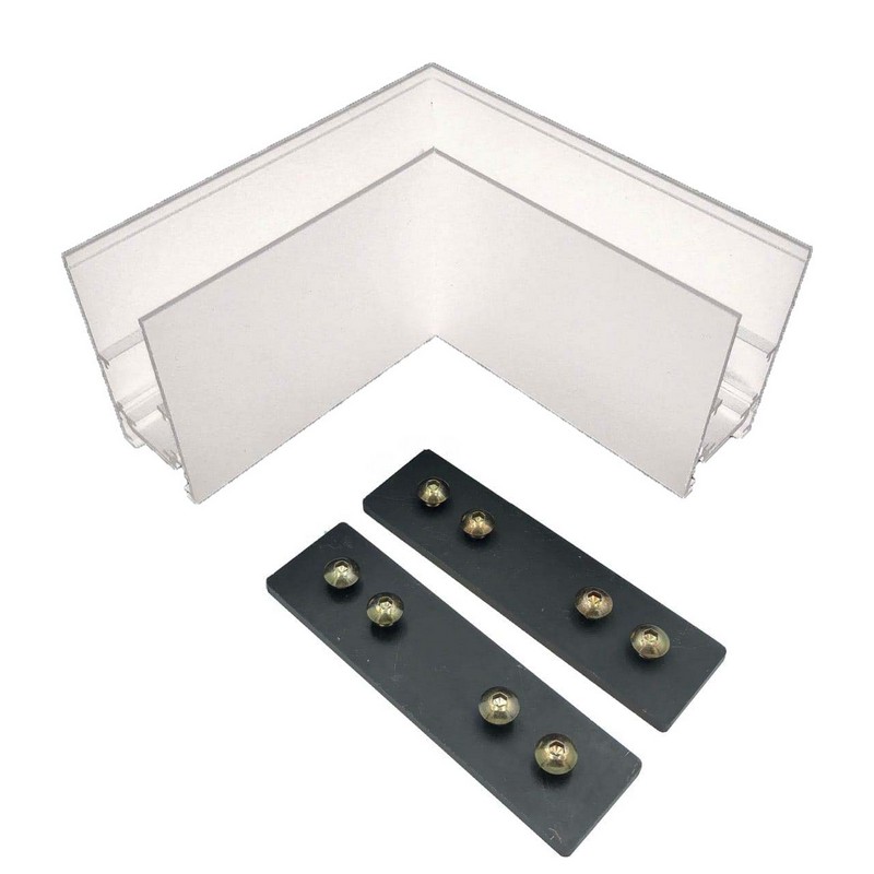 Соединитель угловой ULIGHT S20 90 white