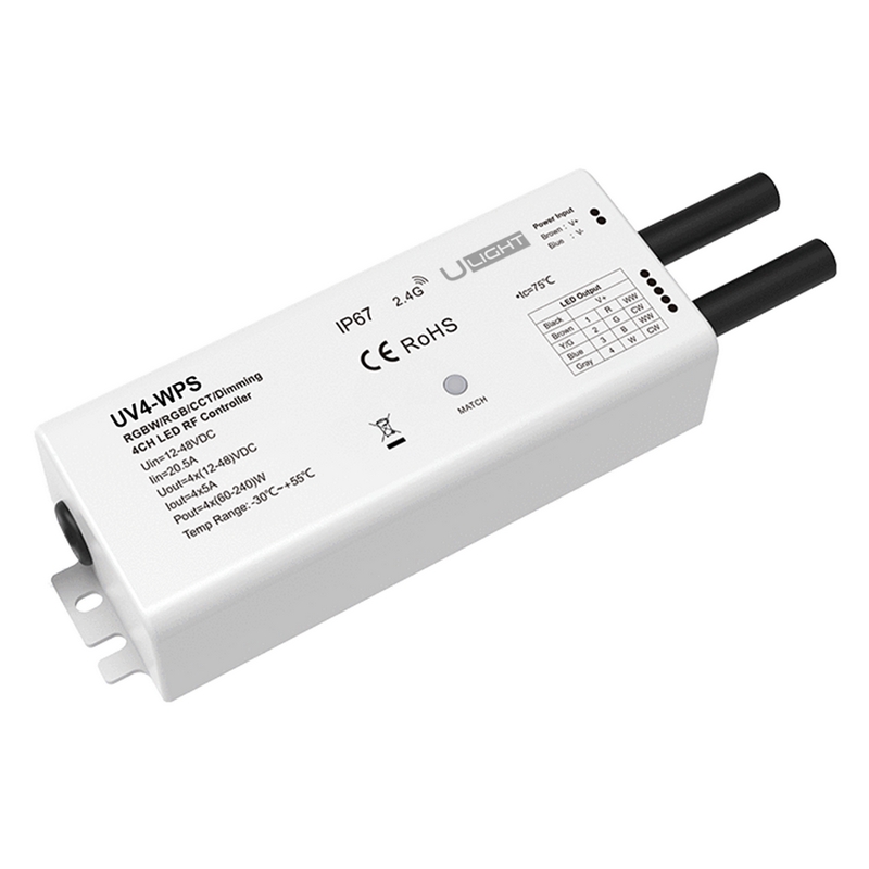 Usmart UV4-WPS -      RGBW, RGB, MIX, DIM