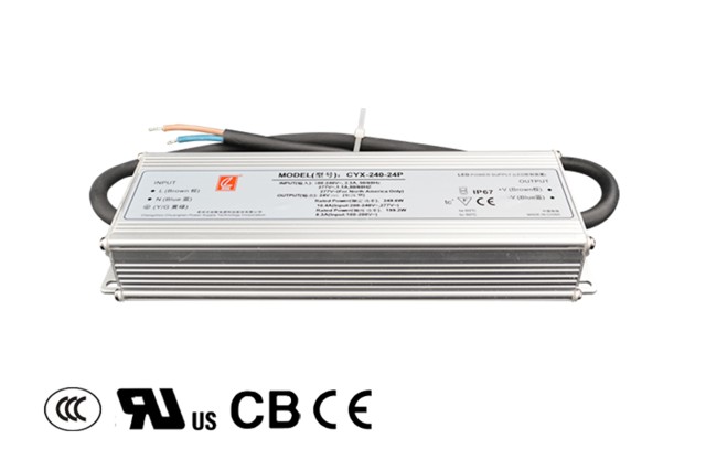 Upower UCYX-240W-P-24V - Герметичный блок питания IP67 24V 240W