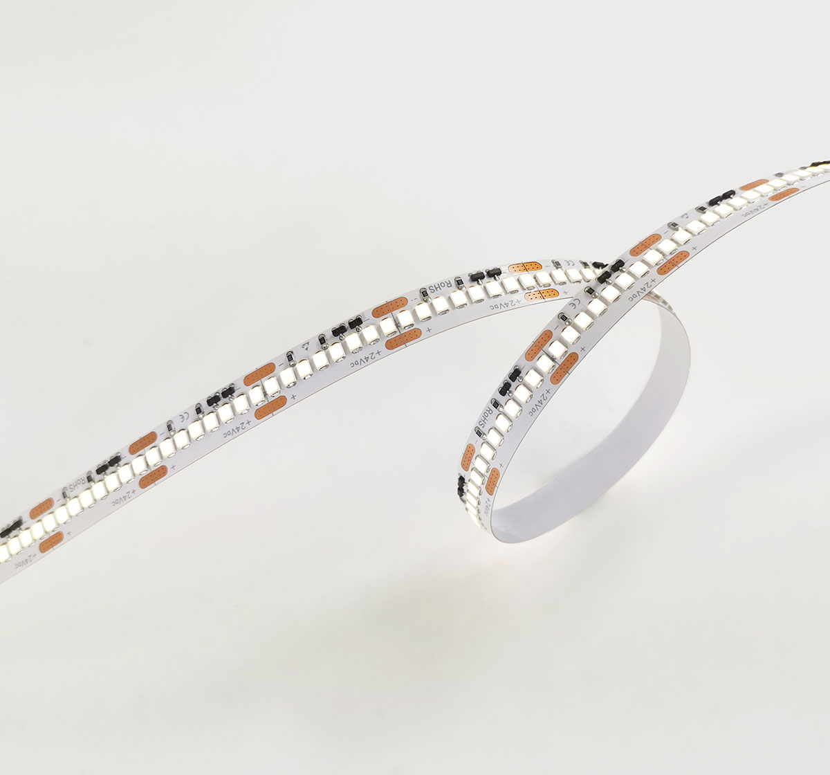 Светодиодная лента Ustrip LED98-2835-W30-24V-10W теплый белый