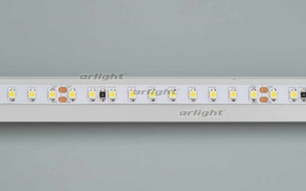 Лента RT 2-5000 36V Warm 2x (3528, 600 LED, LUX) (Arlight, 9.6 Вт/м, IP20)
