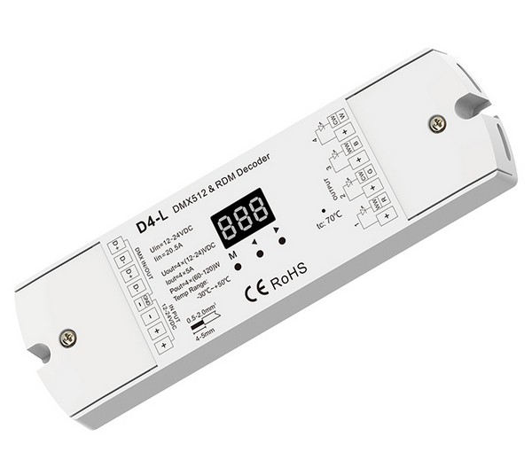 Usmart DMX512 Decoder UD4-L ������� ��� ��� ���������