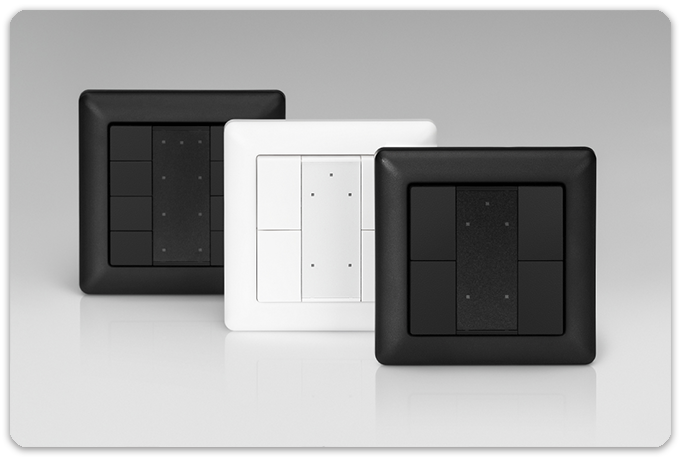 Встраиваемые кнопочные панели Dali-2 и конвертеры внешних кнопок