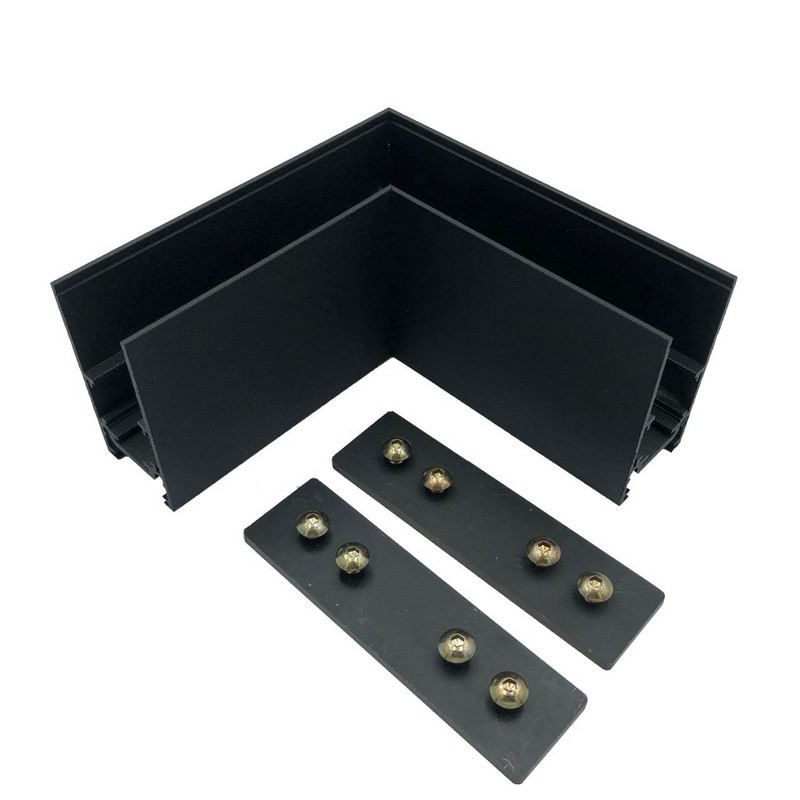 Соединитель угловой ULIGHT S20 90 black