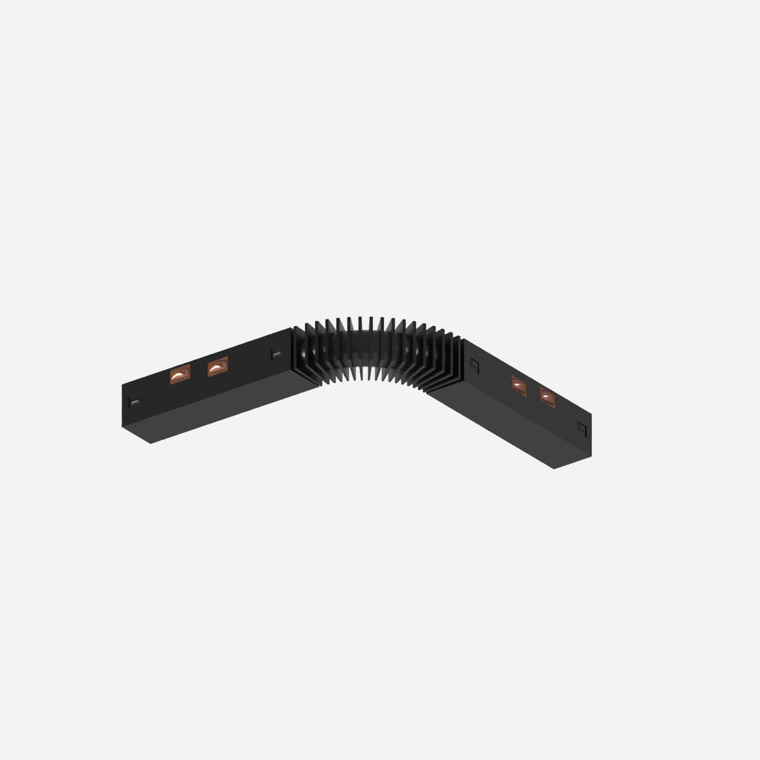Угловой коннектор ULIGHT black