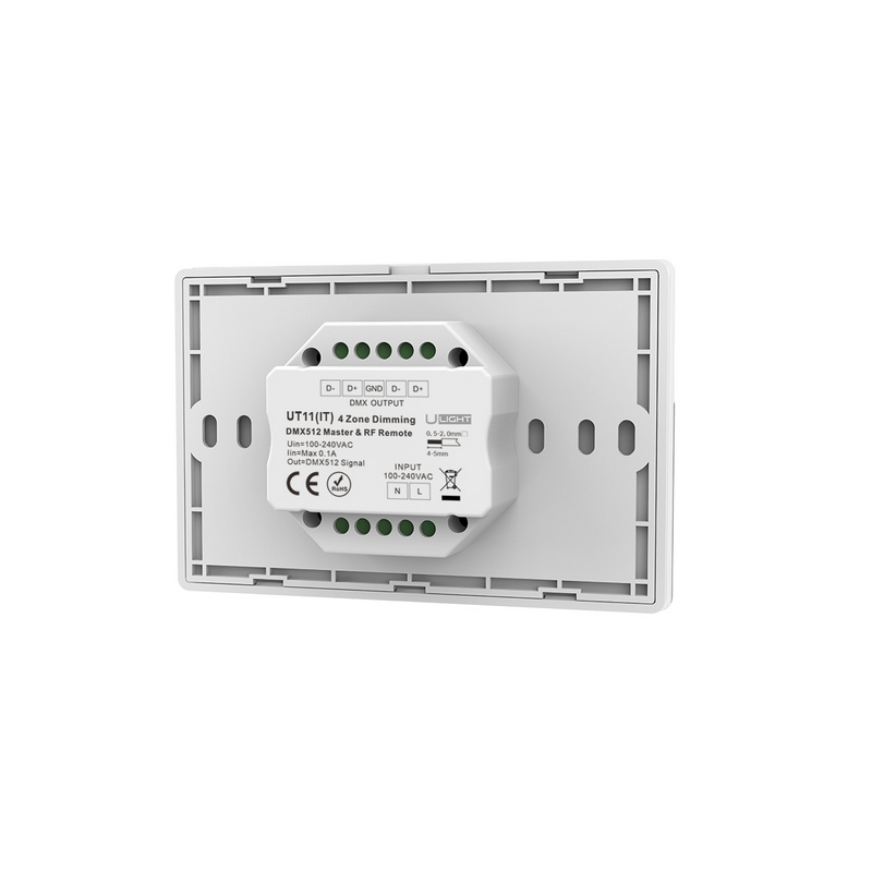 Usmart Panel UT11(IT) (White) DIM Встраиваемая сенсорная радио панель 2.4 ГГц