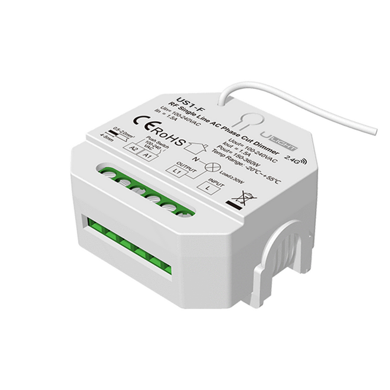 USMART US1-F Однолинейный диммер переменного тока 100-240V