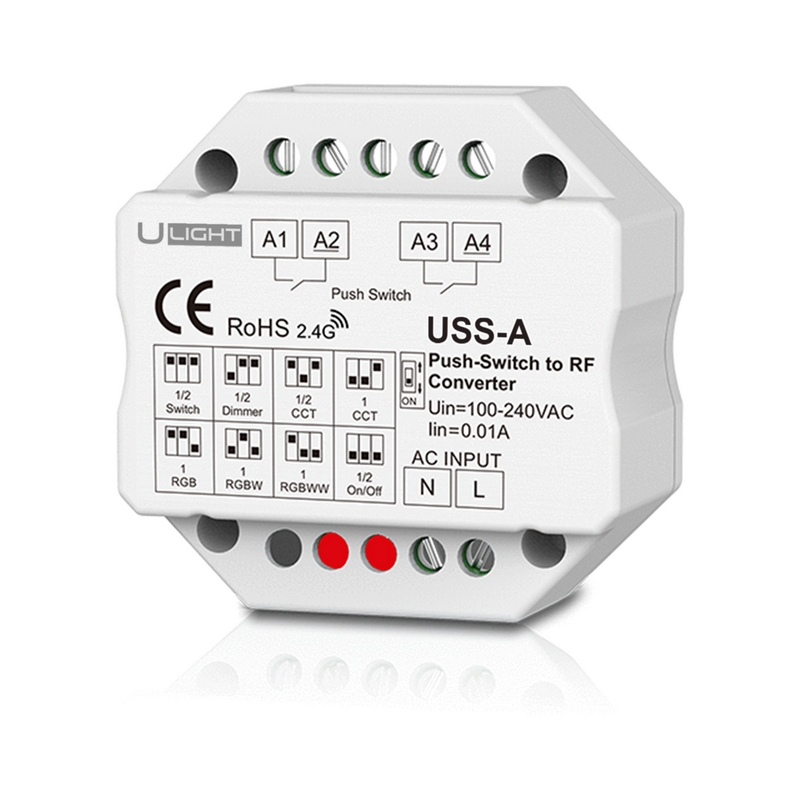 Usmart USS-A - RF ������������������� ��������� ��� ��������� ������ DIM, CCT, RGB, RGBW, RGB+CCT