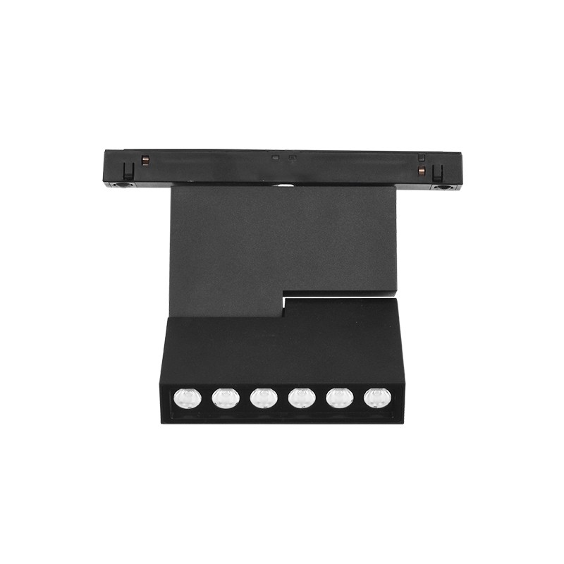 Трековый магнитный светильник Slim Dot-Rotary 12W 4000K black