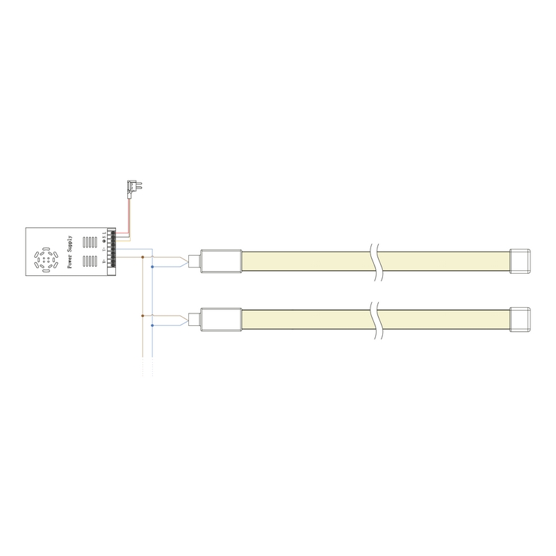 Uneon UNS-TOP-1615-W30-24V-10W-IP68-CC - Подводный неон теплый белый