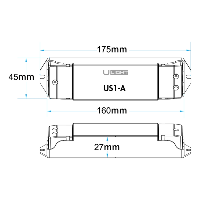USMART US1-A Одноканальный усилитель - повторитель AC100-240V