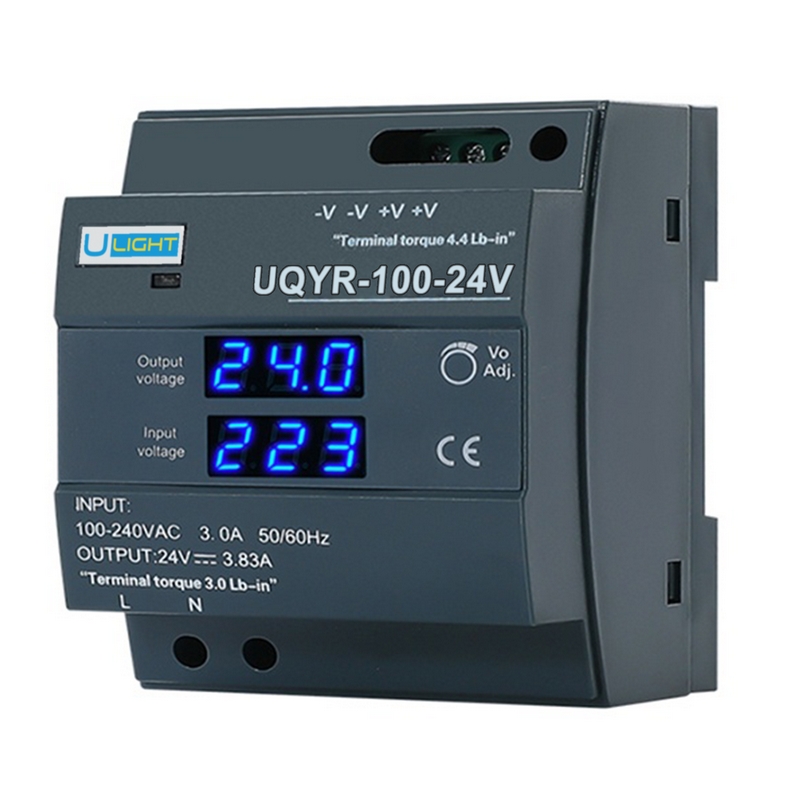 Upower UQYR-100-24V ���������� ���� ������� �� DIN-����� � ��������