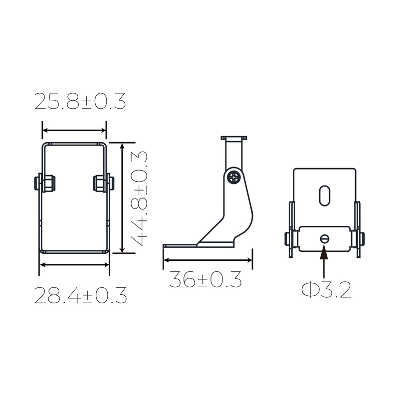 Ustrip FW4839-RM - Комплект поворотных монтажных кронштейнов