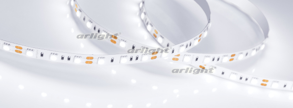 Лента RT 2-5000 12V White5500 2x (5060, 300 LED, LUX) (Arlight, 14.4 Вт/м, IP20)