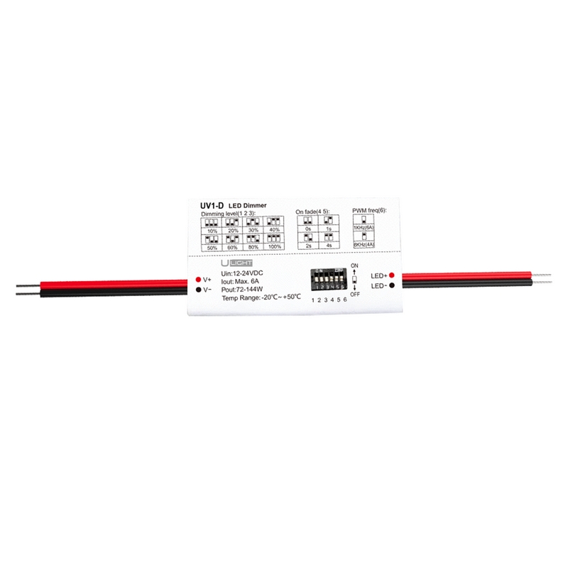 Usmart UV1-D - 1-канальный светодиодный диммер постоянного напряжения