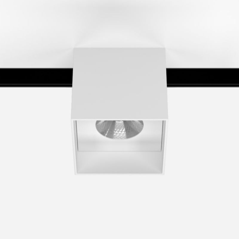 DALI cветильник трековый ULIGHT KUB80 intrack spot 12W 4000K white