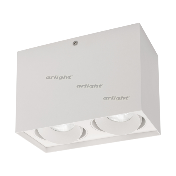 Светильник SP-CUBUS-S100x200WH-2x11W Day White 40deg (Arlight, IP20 Металл, 3 года)