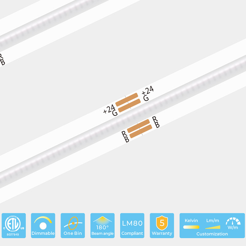 Ustrip LED840-COB-RGB-24V-15W-10mm - ����� COB RGB