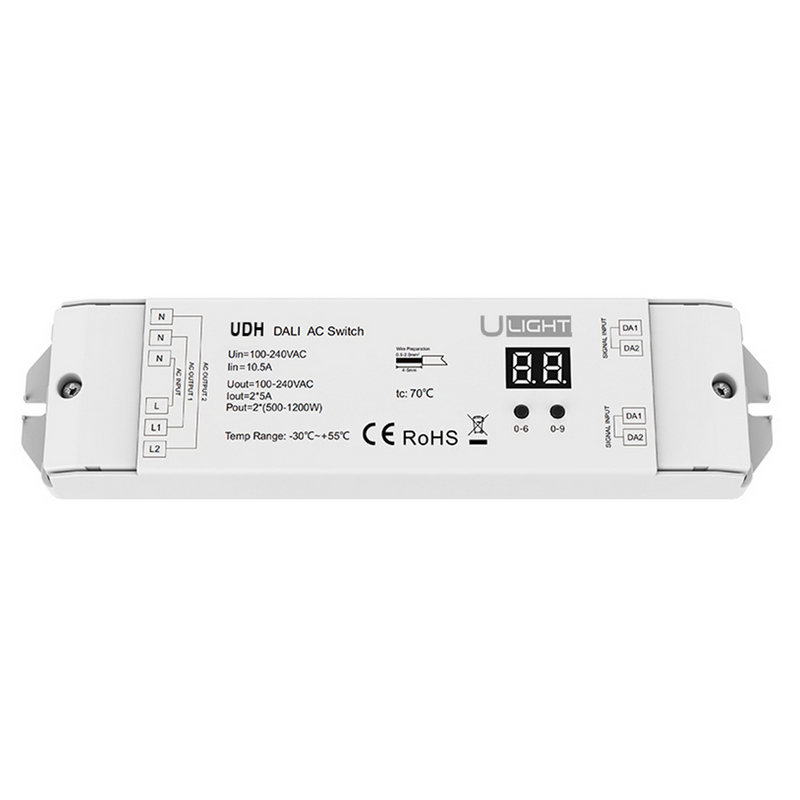 Usmart DALI Switch UDH Релейный модуль выключатель для сети 220В